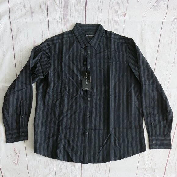 Marks & Spencer Autograph 100% Cotton Button Down Long Sleeve Shirt - Size Large - Picture 2 of 8